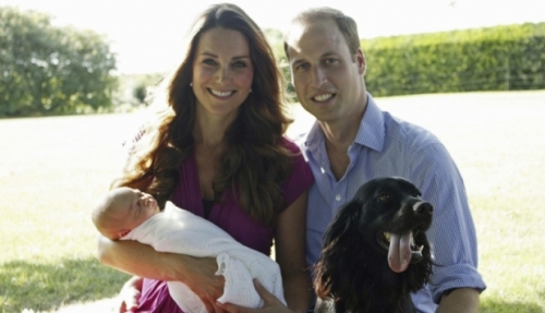 Royal Family photo with dogs